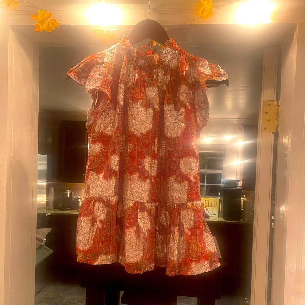 Let Me Be Anthropologie blouse size 2 new with tags